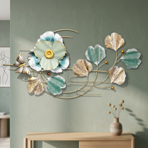 Diseño de hoja de media luna, Panel de Arte de pared de Metal de hierro, excelente colgante decorativo para el hogar al aire libre para uso Interior - Product Image 6