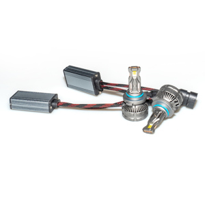 9005 LED Headlight <b>Bulb</b> Dual Copper Heat Pipe 6500K Cool <b>White</b> Front Lighting Upgrade for Mazda BT50 LED Headlights - Product Image 1