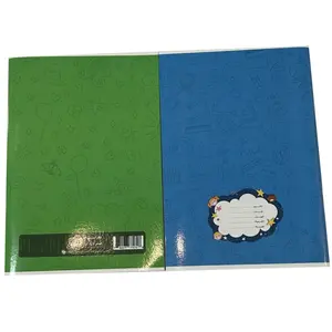 Model baru buku tulis siswa sekolah latihan ukuran A5 Cover warna-warni buku latihan sekolah untuk sekolah Turki