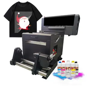 A3 آلة الطباعة الرقمية نقل فيلم الطباعة النافثة للحبر رأس الطباعة الحرارة 30 طابعة تي شيرت Dtf