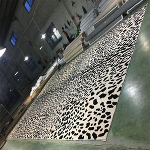 Di lusso di alta qualità <span class=keywords><strong>tappeto</strong></span> fatto a mano alla moda con stampa leopardata <span class=keywords><strong>tappeto</strong></span> grande <span class=keywords><strong>tappeto</strong></span> <span class=keywords><strong>ovale</strong></span> per la casa moderna - Product Image 3