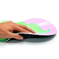 Tapis de souris en laiton souple, avec Support de poignet en Gel doux