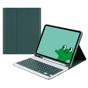 Clavier personnalisé flip étui de protection en cuir PU pour <span class=keywords><strong>Samsung</strong></span> Galaxy Tab S7 Plus 12.4 pouces <span class=keywords><strong>SM</strong></span>-<span class=keywords><strong>T970</strong></span> couverture arrière - Product Image 6