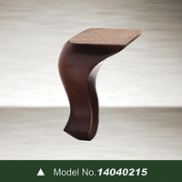 Prix d'usine, pieds de canapé en bois couleur bois noir, pieds de table basse, pieds de chaise, pieds de table à manger, base de chaise en bois, cadre de chaise en bois