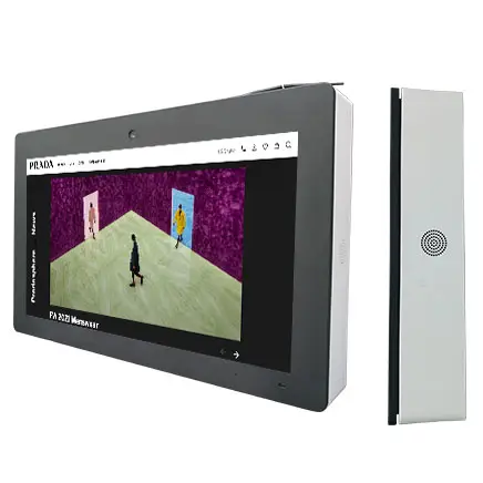Layar LCD Besar Toko Pemutar Video Aplikasi Video Peralatan Iklan Lainnya
