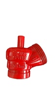 Vanne d'angle à opercule en acier inoxydable PN16 DN65 2,5 pouces SANHUI pour incendies de classe A et B