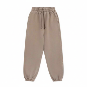 Wholesale Custom Sweat Pants Trousers 100% Cotton Washed Oversized Sweatpants Baggy <b>Wide</b> <b>Leg</b> Sweat <b>Jogger</b> Track Pants for Men's - Product Image 1