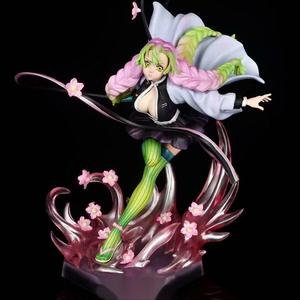 Figura de acción de PVC de Demon Slayer GK, modelo de anime, estatua de escena de los <span class=keywords><strong>Nueve</strong></span> Pilares, Muzuri, el Pilar del Amor, Kanroji, venta al por mayor - Product Image 2