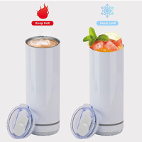 Desain baru baja tahan karat 14oz/20oz speaker bluetooth kosong tumbler sublimasi cangkir musik dengan tutup