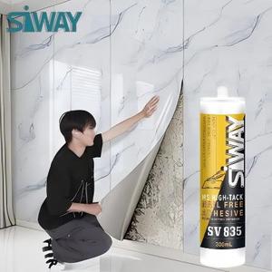 Высокоадгезивный быстросохнущий однокомпонентный клей Siway для склеивания различных строительных материалов - Product Image 1