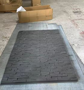 Pannello di Rivestimento <span class=keywords><strong>in</strong></span> PU Effetto Legno Facile da Installare, Rivestimento <span class=keywords><strong>in</strong></span> Finto Legno Leggero, <span class=keywords><strong>Copertura</strong></span> Murale 3D <span class=keywords><strong>per</strong></span> Esterni - Product Image 4