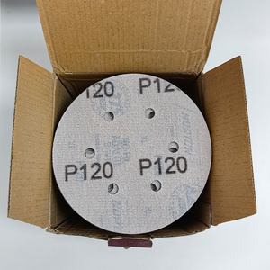 OEM Support 150mm 6inch Aluminum Oxide Multi-Hole Abrasive Sanding Paper Disc <strong>Wet</strong> <strong>Dry</strong> <strong>Sandpaper</strong> for Grinding Wood and Metal - Product Image 6