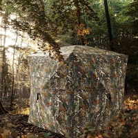 Tente pliante transparente d'extérieur, tente de chasse pop-up pour 3 personnes avec sac de transport