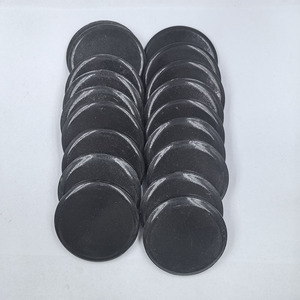 Escamas redondas de piedra Bian negra de 50 mm para colchones, cojines, masajes y uso terapéutico - Product Image 3