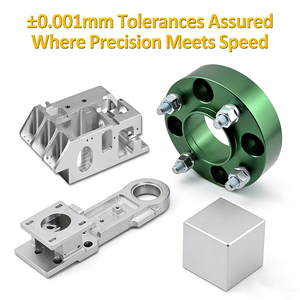 Servizi di Lavorazione <span class=keywords><strong>CNC</strong></span> a 5 Assi per Prototipi Personalizzati in Alluminio, Titanio e Magnesio con Tolleranza di 0,001mm - Product Image 1