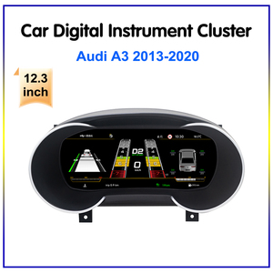 Krando Linux hệ thống LCD cụ buồng lái tự động Đồng hồ tốc độ xe kỹ thuật số cụm cho <span class=keywords><strong>Audi</strong></span> <span class=keywords><strong>A3</strong></span> fulltouch Bảng điều khiển màn hình Bảng điều khiển - Product Image 3