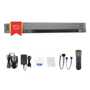 特价香港品牌4Ch HDTVI/AHD/CVI/CVBS/IP 5合1 XVR DS-7204HQHI-K/E H.265闭路电视DVR 1SATA接口，容量高达10tb