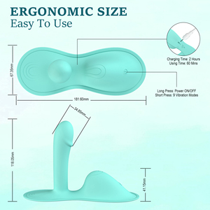Full Silicone Sex Toy APP <b>Control</b> Vibrating Pad Dildo <b>Vibrator</b> 9 Frequencies USB Rechargeable IPX7 Waterproof for Female - Product Image 4