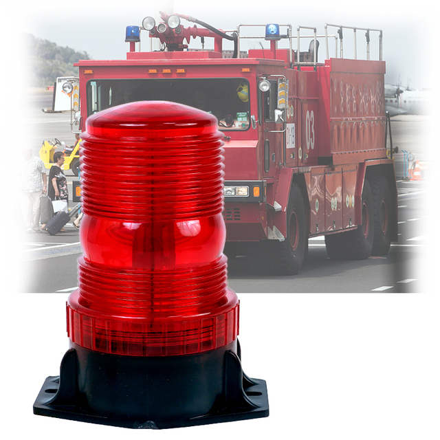 New Condition IP67 Amber Red Emergency Strobe Light Car Flashing Lamp for Vehicles and Trucks Forklift Warning Beacon Light