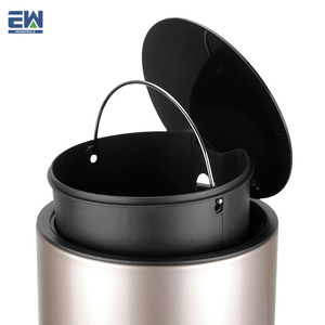 EW ménage Souper fournisseur sélectionné de qualité supérieure <span class=keywords><strong>poubelle</strong></span> en acier avec poignée durable PP seau bureau <span class=keywords><strong>Poubelle</strong></span> - Product Image 6
