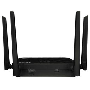 <span class=keywords><strong>Routeur</strong></span> mobile haut débit domestique WiFi6 amélioré avec <span class=keywords><strong>4G</strong></span> LTE 300 Mbps, pare-feu, fonction QoS, blanc - Nouveau produit électronique - Product Image 3