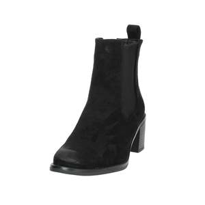 Stivaletti da Donna Cinzia Soft CI2031 in Camoscio Nero con Tacco a Blocco - Product Image 5