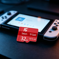 Tarjeta de Memoria TF Ultra Delgada de 16GB 32GB 64GB 128GB 256GB, Almacenamiento Flash Ligero para Consola de Juegos Portátil