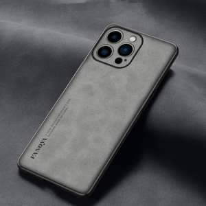 Funda trasera de teléfono de piel de oveja PU de cuero de negocios para iPhone 16 Pro Max funda a prueba de golpes todo incluido para Nubia Sony <span class=keywords><strong>Google</strong></span> Pixel10 - Product Image 3