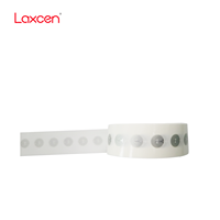Laxcen | Personnalisé 13.56MHz NFC RFID Étiquette Autocollant FM Puce Antenne Humide Incrustation URLQR Code Électronique Étagère Autocollant NFC Tag Échantillon