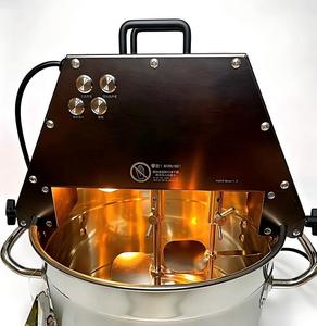 เครื่องผัดไส้ขนมไหว้พระจันทร์ขนาดเล็ก 10 ลิตร สแตนเลส หม้อขนาดเล็กสำหรับผัดแยม <span class=keywords><strong>กุ้ง</strong></span>เย็น ผึ้ง ซอสเผ็ด - Product Image 3