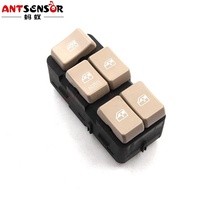Interruptor Maestro Elevalunas Eléctrico Delantero Izquierdo 5475735 Compatible con BUICK Rendezvous 2002-2007, Interruptor de Control de Puerta del Conductor