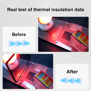 فيلم تظليل نوافذ السيارات بتقنية IRR90% بطول موجي 1400 نانومتر، فيلم أزرق متغير اللون (أرجواني) للزجاج الأمامي للسيارة مع ضمان 8 سنوات - Product Image 3