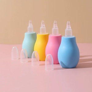 PP Aspirator hidung bayi lembut dan aman semprotan telinga pembersih hidung semprotan telinga bulat desain bohlam untuk bayi anak-anak - Product Image 2