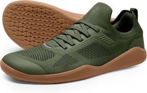 Chaussures minimalistes pour hommes, tendance mode, à semelle zéro drop, avec large embout, semelle extérieure en caoutchouc, pour la gym, l'entraînement et la marche - Product Image 4