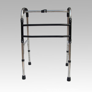 Aide à la marche en acier inoxydable pour personnes âgées, plusieurs tailles, hauteur réglable, dispositif d'assistance à la mobilité - Product Image 1