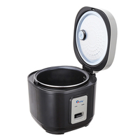 Cuisinière à riz automatique intelligente en plastique de 1 L/1,5 L/1,8 L/2,2 L avec minuterie numérique, revêtement antiadhésif, pot intérieur, tasse à mesurer pour l'énergie