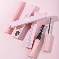 Gel coiffant pour sourcils, mascara à sourcils vegan, minéral, waterproof, anti-transpiration, longue tenue, fixation forte