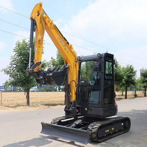 Mini-excavatrice lourde EU Derette 3,5 tonnes, moteur d'origine certifié EPA, excavatrice sur chenilles pour travaux agricoles de grande envergure - Product Image 3