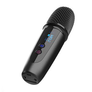CQA Q1 <span class=keywords><strong>Mini</strong></span> microphones chantants pour enfants, microphones de karaoké sans fil Microphone de karaoké sans fil UHF pour le chant - Product Image 3