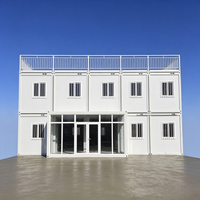 Maison préfabriquée anti-sismique et anti-ouragan, abri d'urgence temporaire à faible coût pour les zones sinistrées