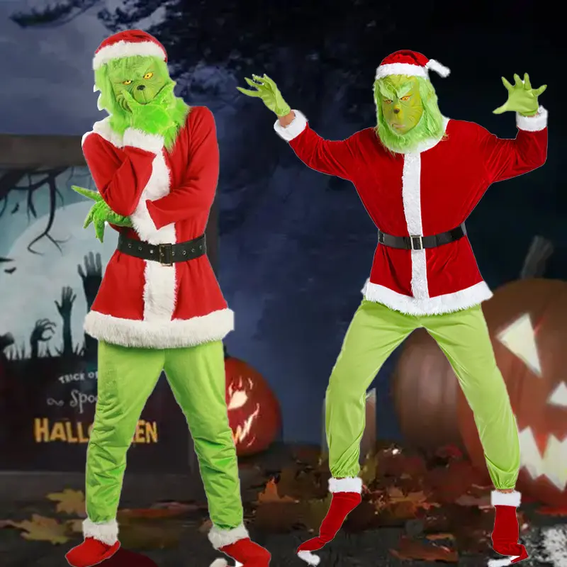 Halloween Hot Rollenspiel Karneval Kleidung Bühne Erwachsene Weihnachten Weihnachts mann Cosplay Kostüm
