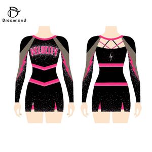 사용자 정의 Allstar 치어 리더 유니폼 여성 섹시한 디자인 치어 유니폼 도매 치어 리더 의상 소녀 G - Product Image 3
