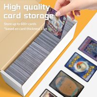 Boîte de rangement pour cartes à collectionner, boîte de rangement pour cartes sportives, boîte en carton pour cartes TCG/Magic/Mtg, cartes de basket-ball, cartes à collectionner