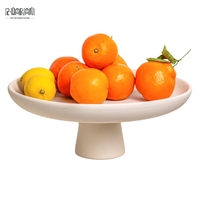 Bol à fruits en céramique élégant et pratique, plateau de présentation pour le dîner, le pain, les fruits et les desserts