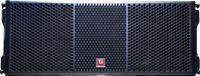 Système audio professionnel T.I Pro Audio LA-2122, enceintes line array à deux voies, double 12 pouces, 1400W RMS, 3000W PEAK, étanche pour extérieur