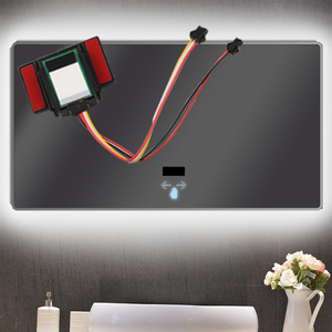 Interruptor de <span class=keywords><strong>sensor</strong></span> de mano de espejo de baño LED de <span class=keywords><strong>12V</strong></span> CC, atenuador de <span class=keywords><strong>sensor</strong></span> infrarrojo de espejo inteligente - Product Image 3