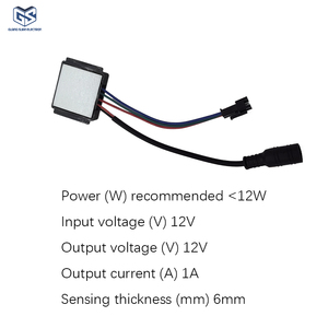 Espejo de maquillaje inteligente tricolor de 12V con Interruptor táctil capacitivo <span class=keywords><strong>Sensor</strong></span> de atenuación táctil LED Interruptores inductivos - Product Image 3