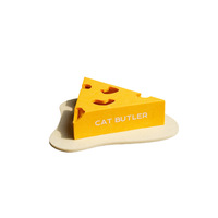 Jouet à gratter pour chat en feutre triangulaire, durable, sans sisal, pour le nettoyage des griffes, vente en gros