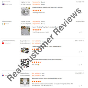 Nhà máy có giá Stackable nhựa hình chữ nhật <span class=keywords><strong>melamine</strong></span> <span class=keywords><strong>Cookie</strong></span> <span class=keywords><strong>Tray</strong></span> với hoa mẫu 3 bộ để sử dụng nhà và khách sạn bao bì - Product Image 6