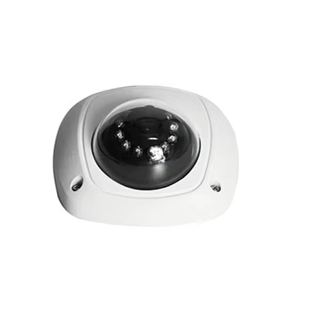 Anti-vandai Dome Camera 5MP Wide Angle 120 Degree with Waterproof IP66K Night Vision IR LED for Inside Monitoring System Bus